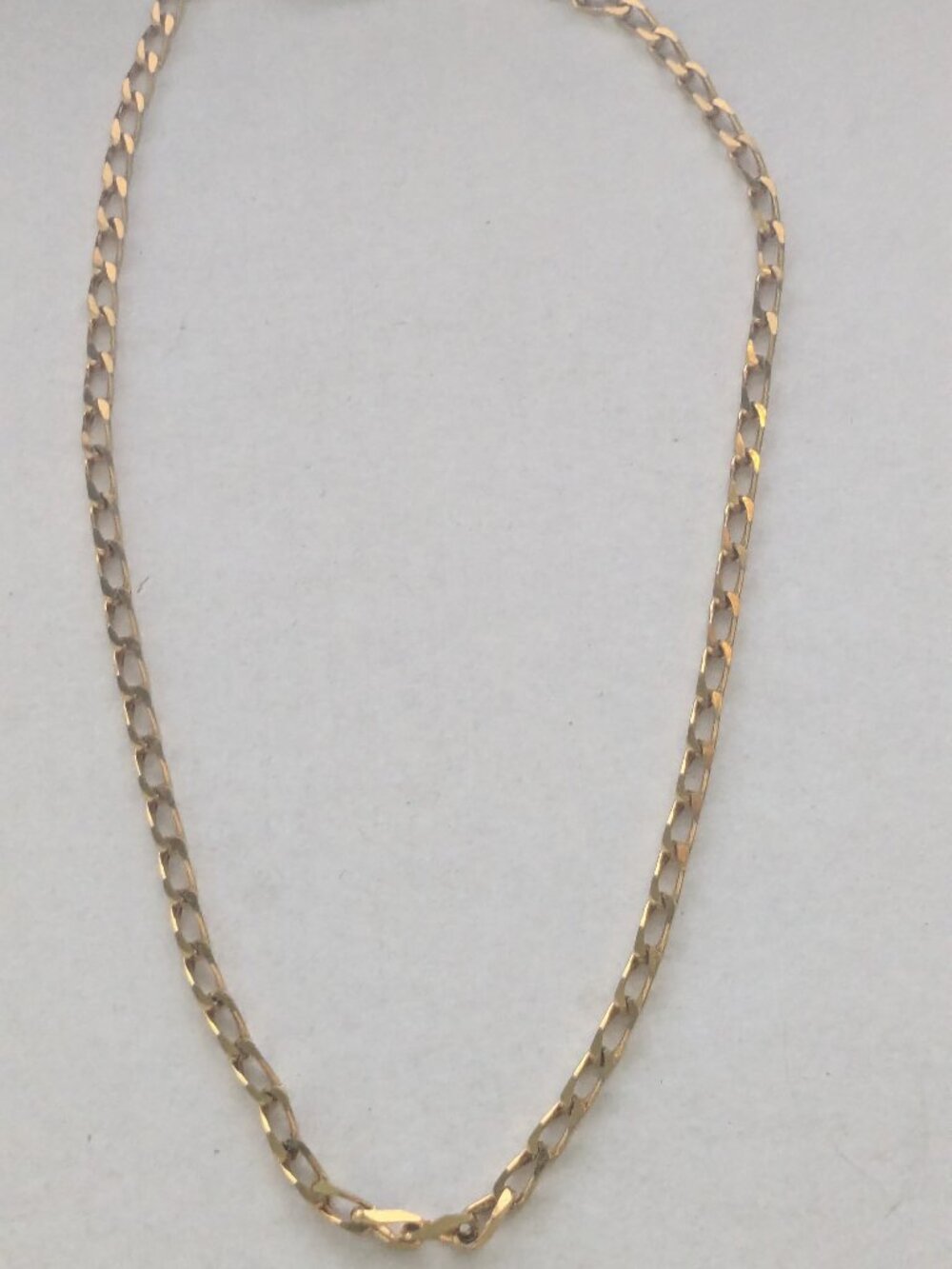 NAPIER Gold Tone Chain Link Necklace - Picture 1 of 5